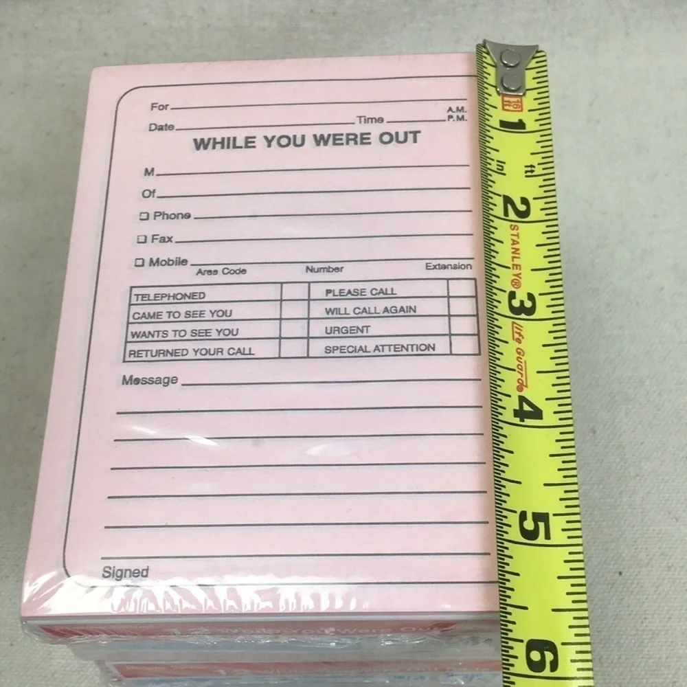 24 Roaring Spring While you were out Notepads NEW